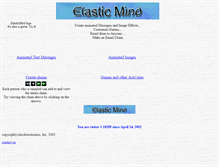 Tablet Screenshot of elasticmind.com