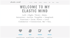Desktop Screenshot of elasticmind.ca